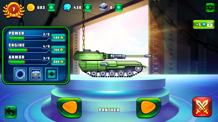 Tank Attack 4 android App screenshot 3